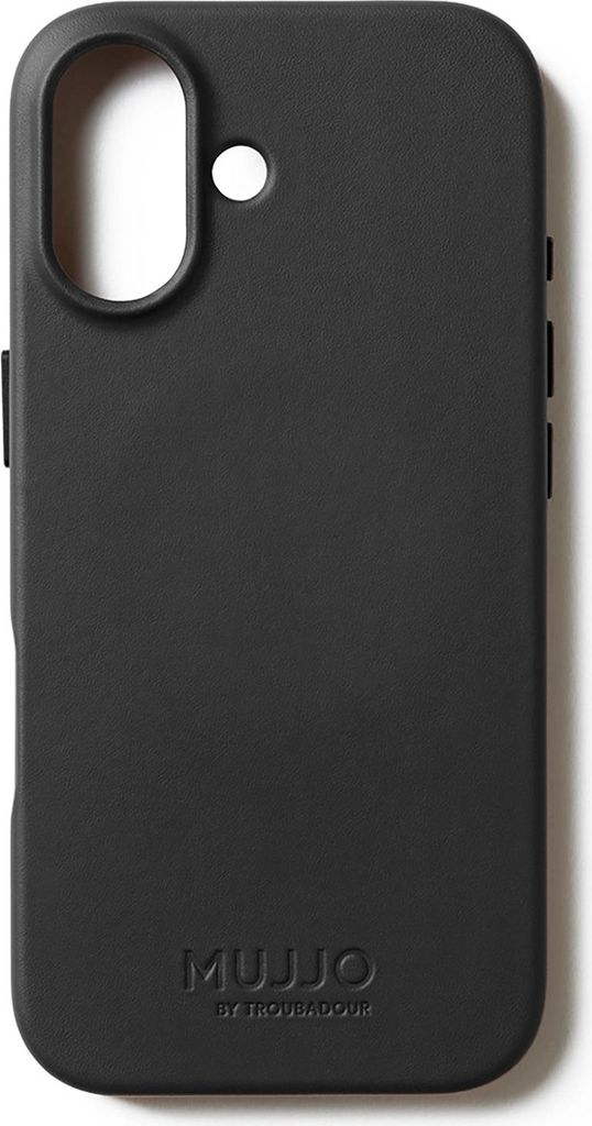 Mujjo Full Cuir Coque iPhone 17 – Bordure en Cuir Surélevée Image du produit 