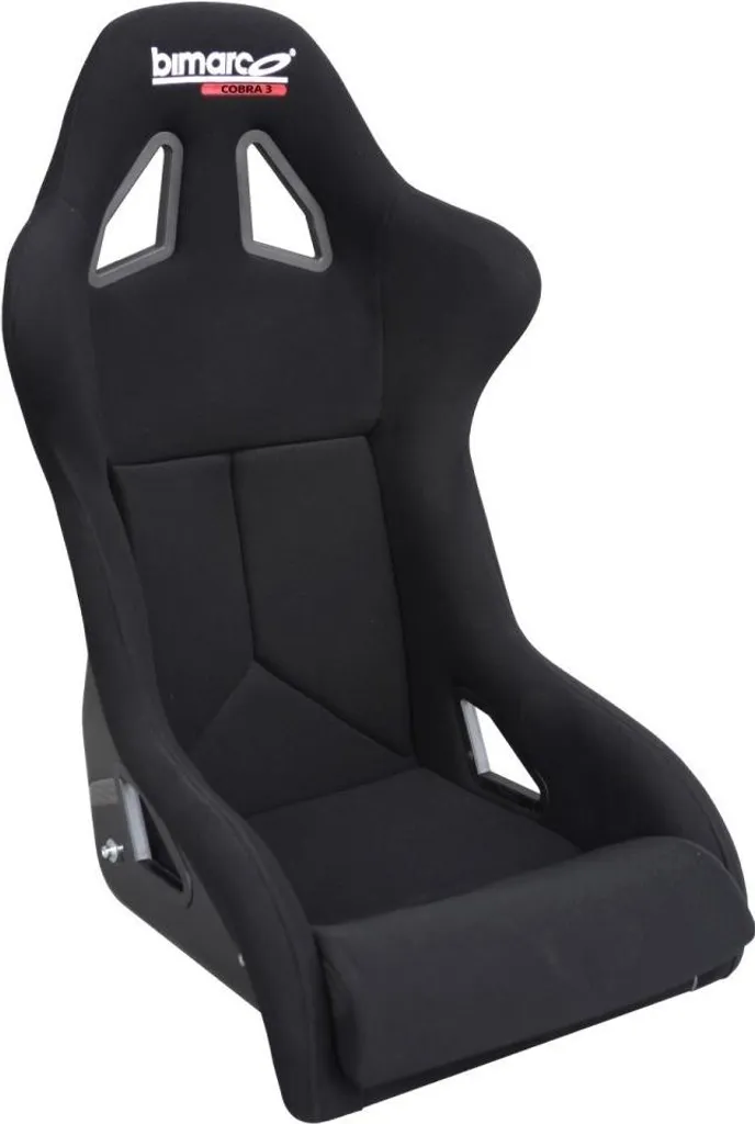 Bimarco Cobra 3 noir : fini le mal de dos en siège baquet de course