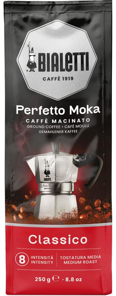 Bialetti Perfetto Moka Classic, 250 g, Středně pražená, Obrázek produktu 