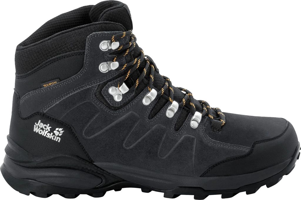 JACK WOLFSKIN Refugio Texapore Mid Schuhe Herren schwarz 44