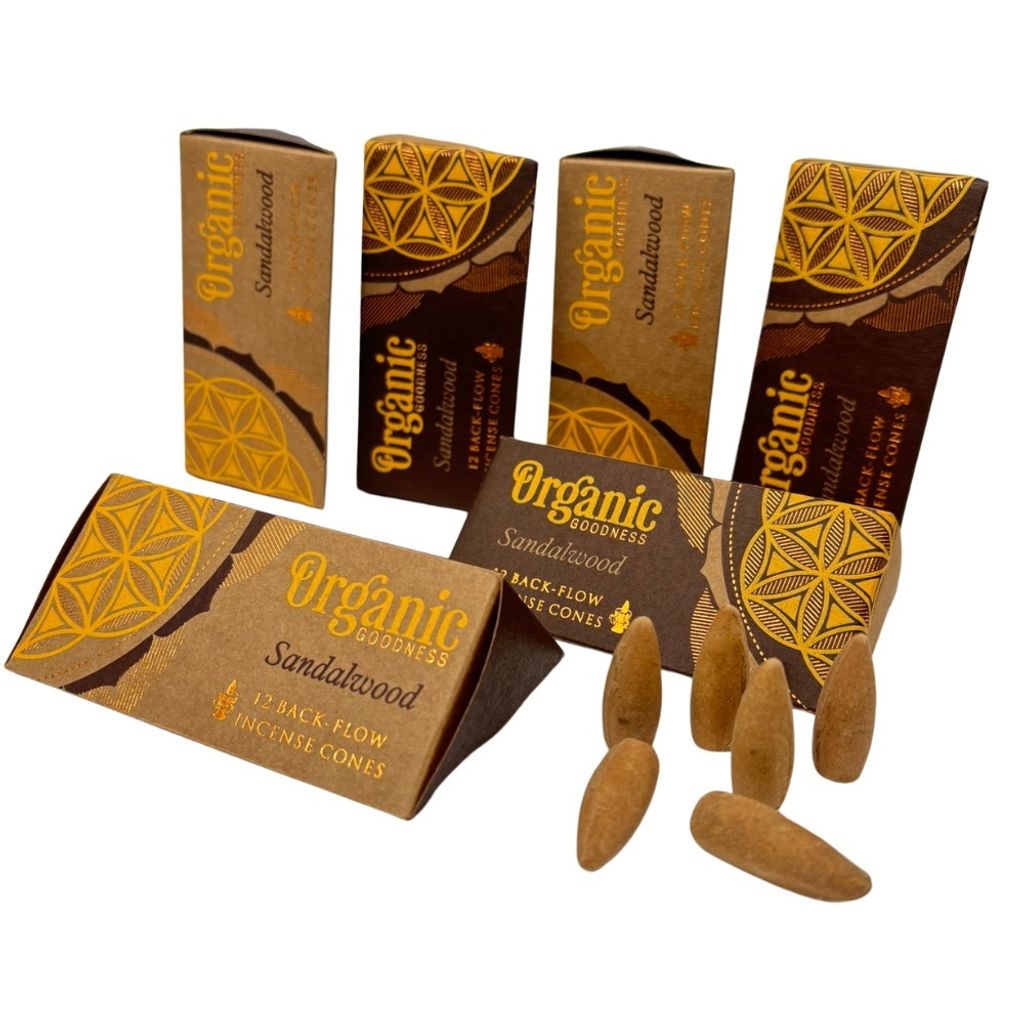 ARÔME Song of India Bio-Duftkegel-Set für fließenden Rauch Produktbild 