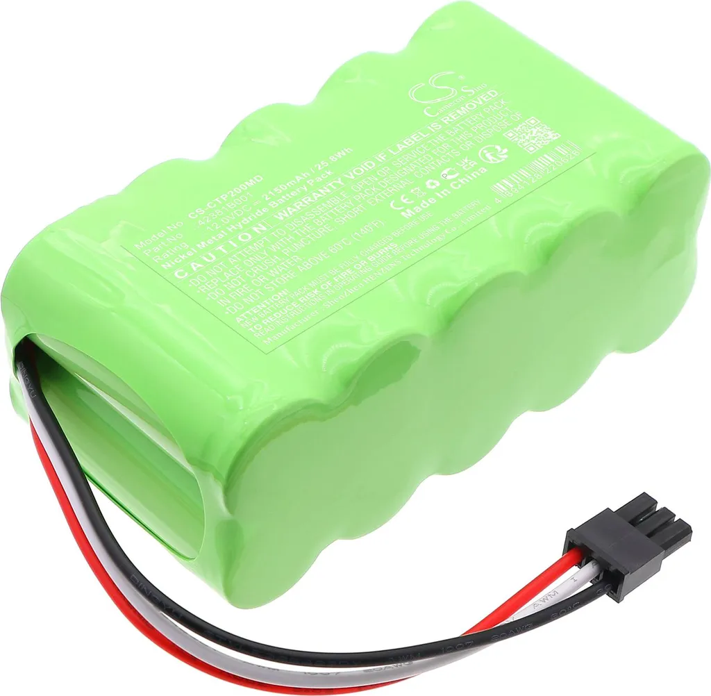 Batterie pour Criticare 8500Q Poet IQ2 remplace 42381B001 Techtek 2Ah