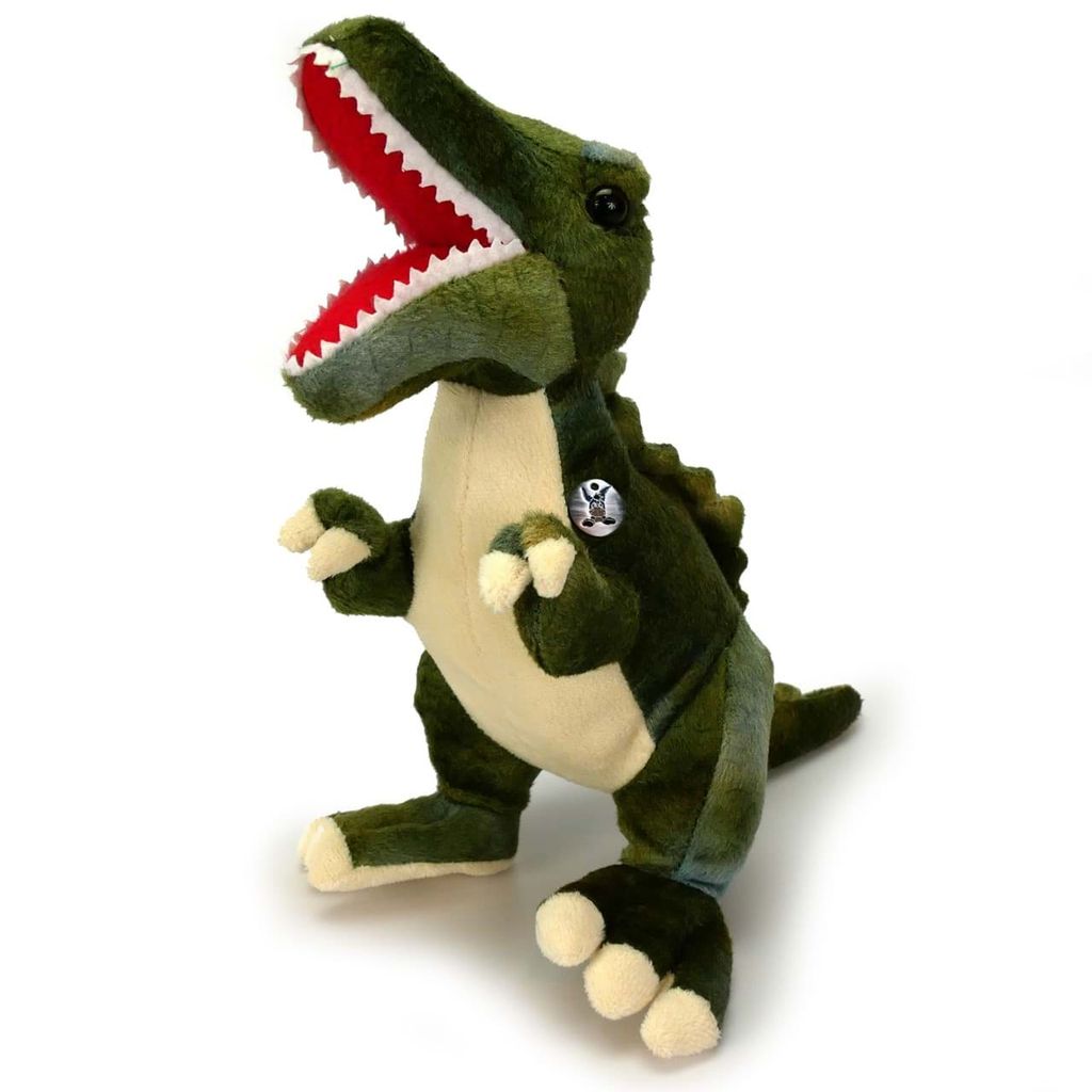 Dinosaurier Stegosaurus Kuscheltier grün 33 cm Plüschtier Plüsch Dino AMATUS Dinosaurier Stegosaurus Kuscheltier grün 33 cm Plüschtier Plüsch Dino AMATUS