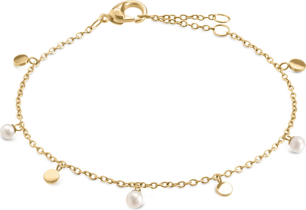 Boccia Damenarmband 03055-02 Süßwasser Zuchtperle, gold Produktbild 2
