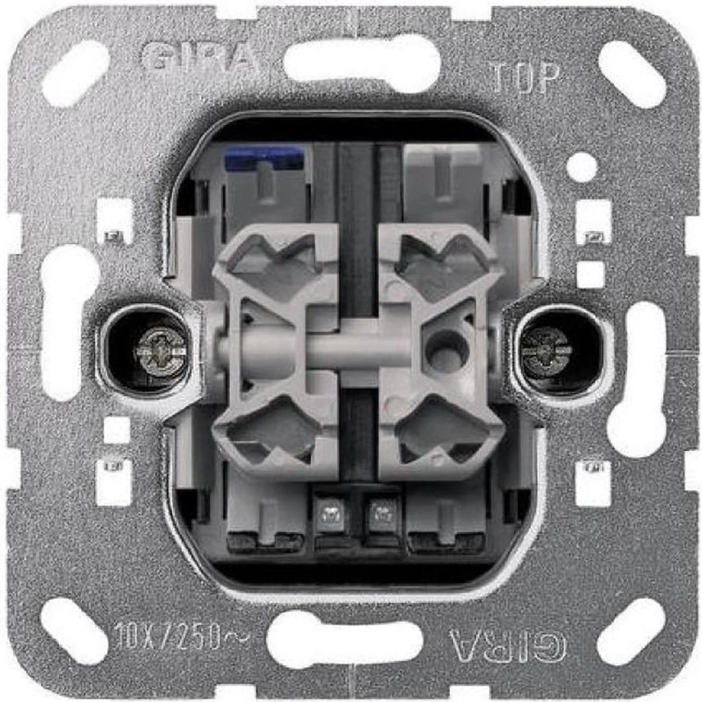 Gira Kontroll-Serienschalter 10 AX 250 V mit LED Orange, 1 Produktbild 