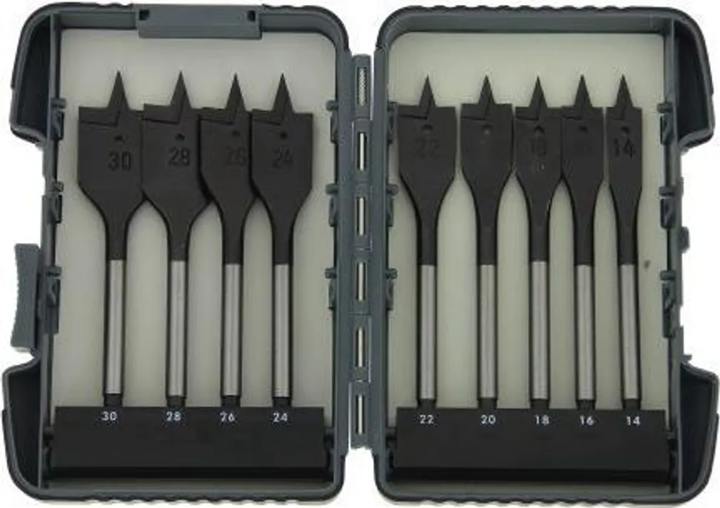 Mèches plates DIAGER pour perçage rapide du bois Ø14 à 30 mm 925C