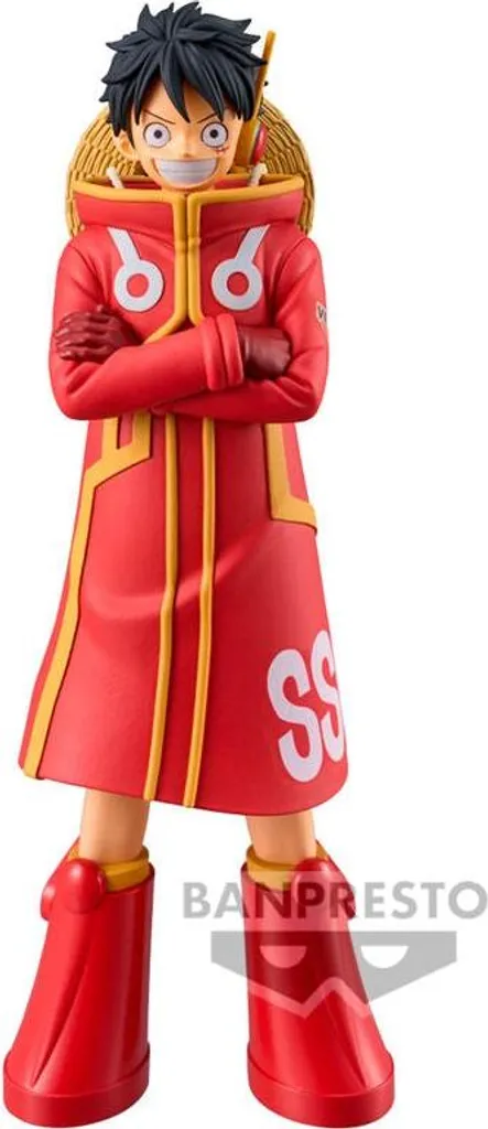 Figurine One Piece Luffy Grandline Series 16 cm - Statuette de Collection