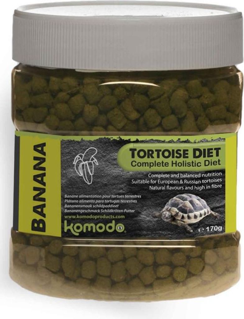 Komodo-Schildkröten-Diät Banane 170g - Futter für Schildkröten komodo