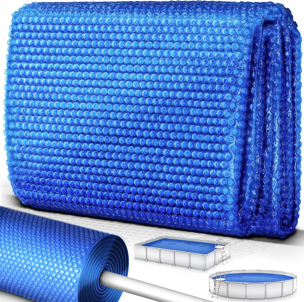 tillvex liner solare per piscina rettangolare 260x160 cm telone solare riscaldamento solare copertura solare riscaldamento piscina telone termico
