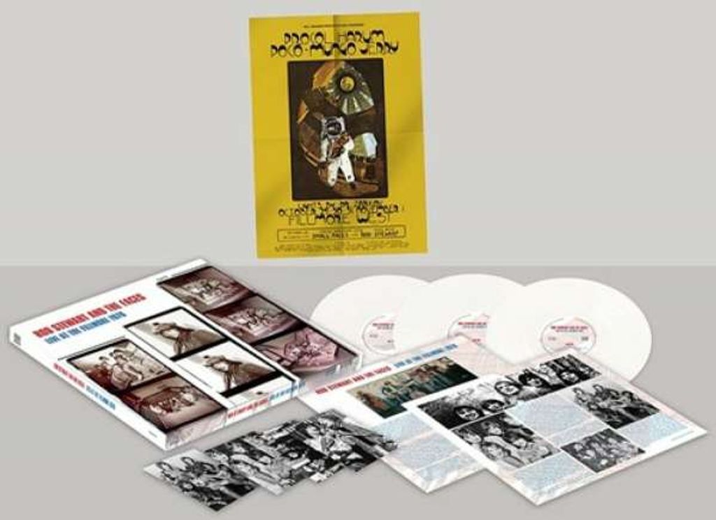 Rod Stewart & The Faces Live At The Fillmore. Box Set.