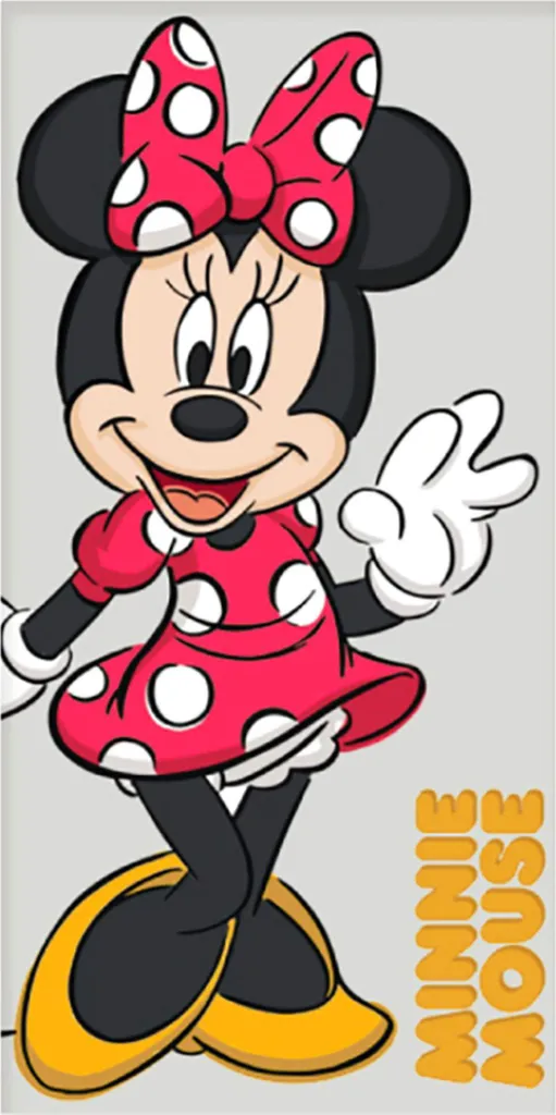 Asciugamano per bambini Merry Minnie