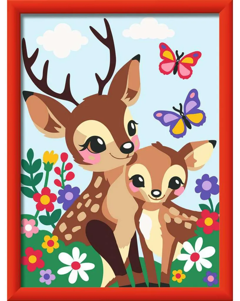 Puzzle 1000 pièces Cerfs joyeux Ravensburger 25889 jeu de détente