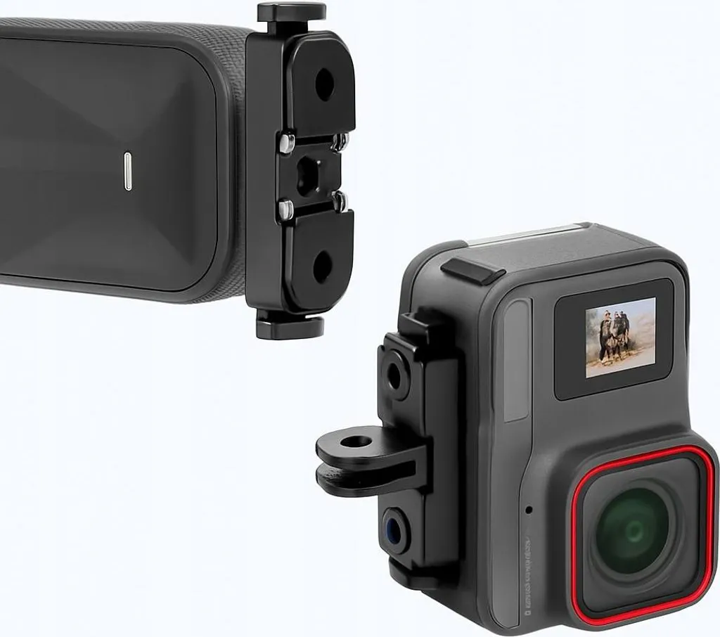 Solution de Fixation 1/4'' Stable pour Insta360 X4 et Ace Pro - Modèle PU769B - 4
