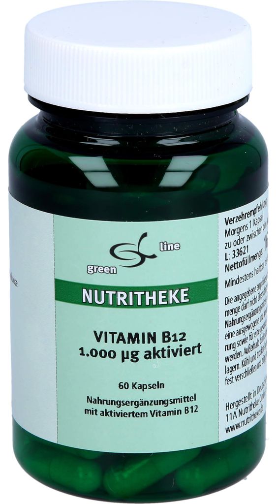 VITAMIN B12 1,000 MCg AKTIVIERT KAPSELN, 60 St KAP