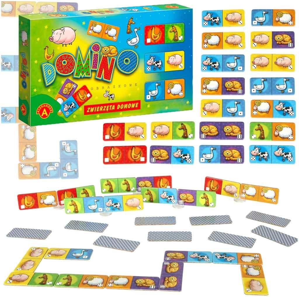 ALEXANDER Dominoes Pets vzdělávací hra 4+ Obrázek produktu 