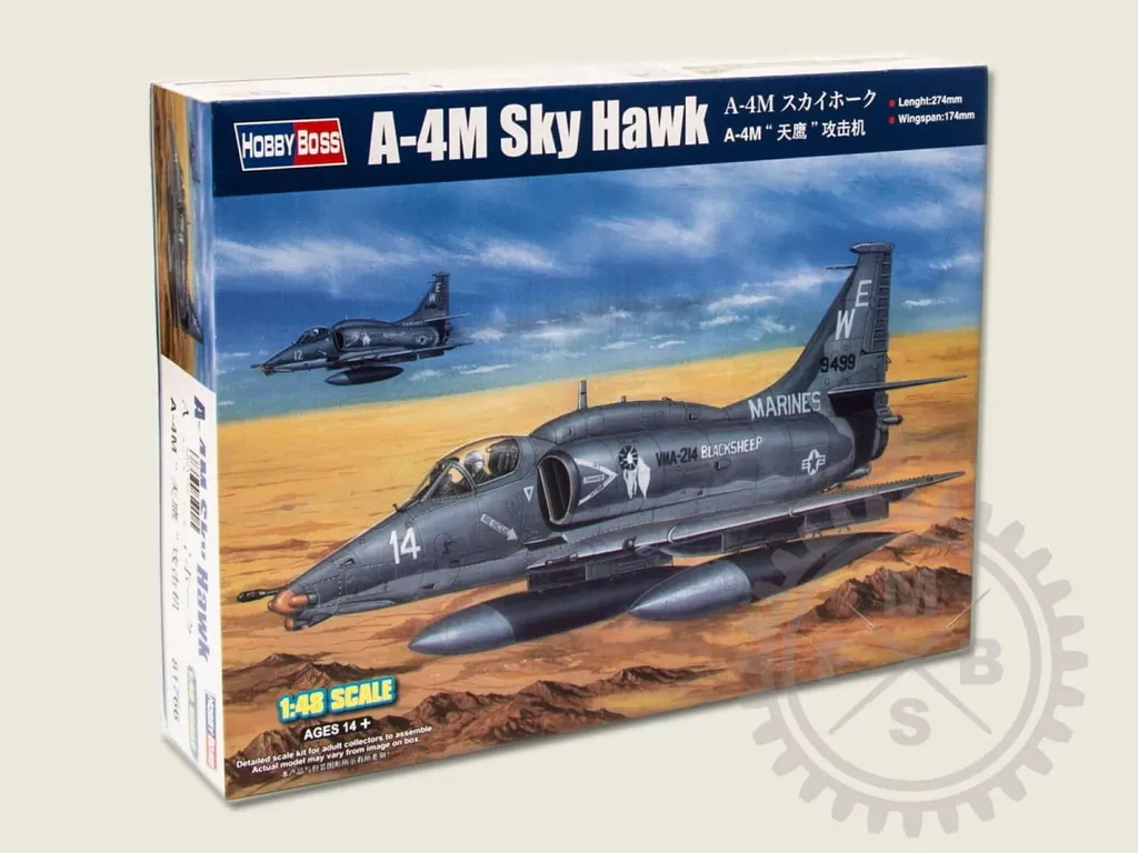 A-4M Sky Hawk Hobby Boss HB81766 maquette pour collectionneur averti