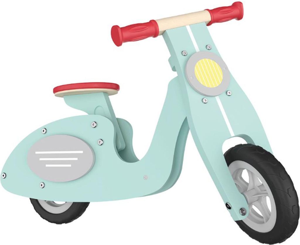 PLAYTIVE Laufrad Vespa Kinderlaufrad höhenverstellbar 20kg Lernrad Scooter