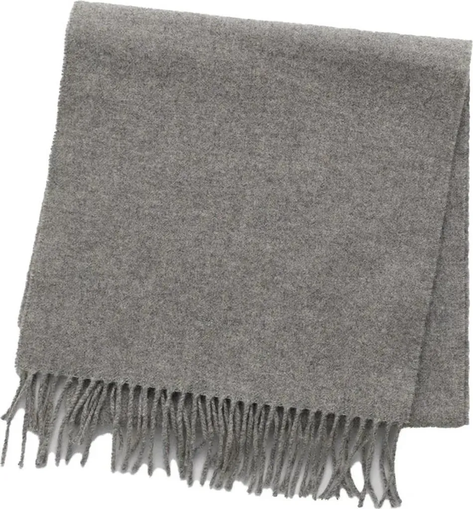 Sciarpa di lana Gant Grigio OS Uomo Grigio OS