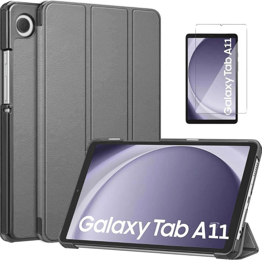 Hülle für Samsung Galaxy Tab A11 Stifthalter mit 9H Produktbild 