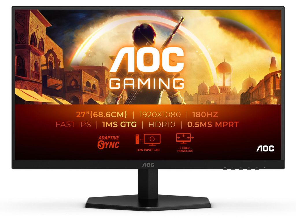 Monitor AOC 27" 27G42E IPS 180Hz HDMI DP Obrázok produktu 