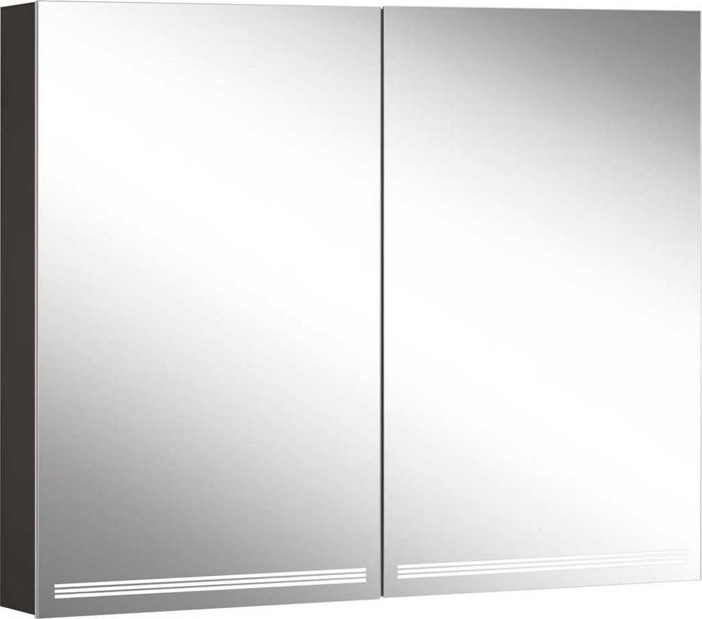 Schneider GRACE TW Lichtspiegelschrank, 2 Türen 45/45cm, 895x120x700mm, dimmbar, 2000-6500K, 116.490.02.41
