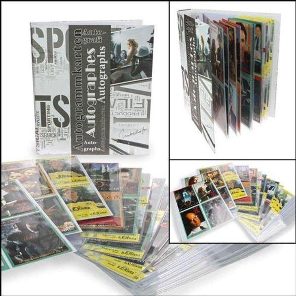 Autogrammkartensammelalbum Produktbild 