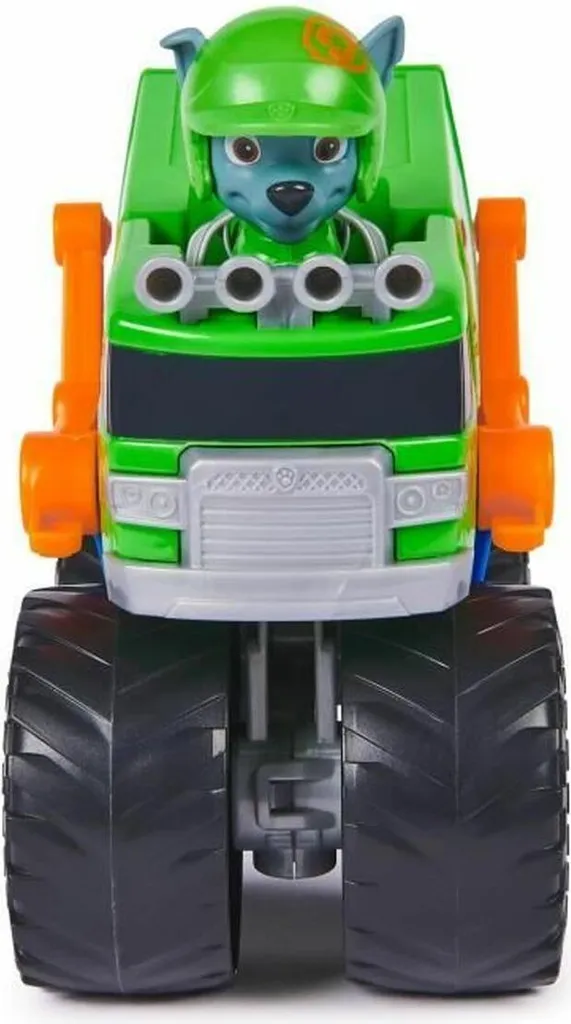 Camion Spin Master Vert Jouet de Recyclage Rocky de la Pat Patrouille