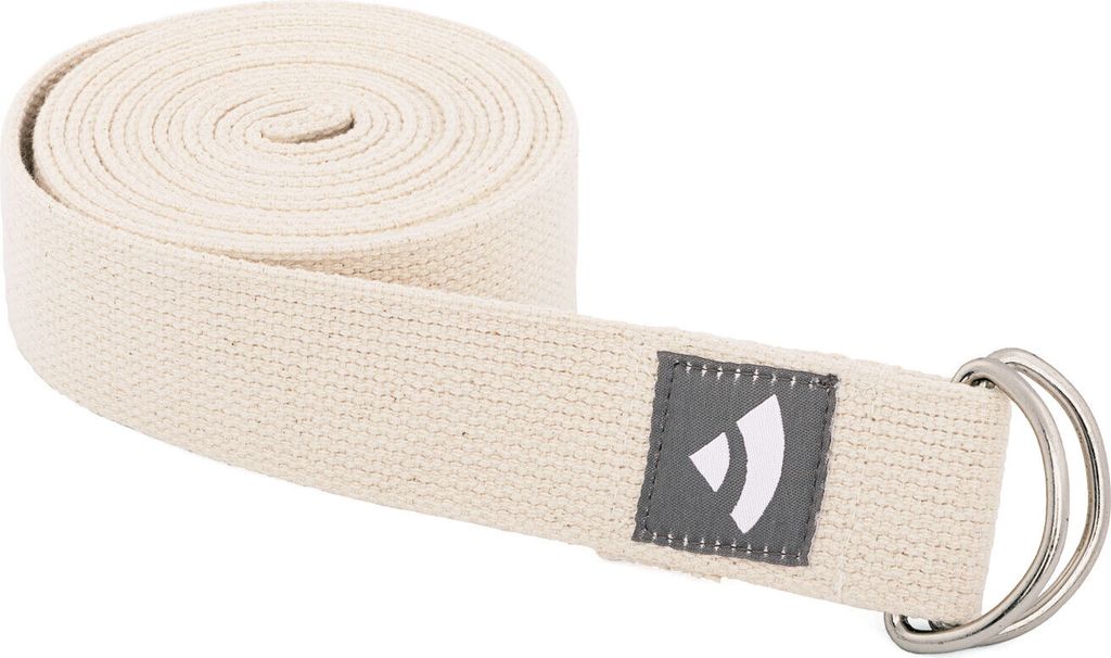 XL Yogagurt mit D-Ring ASANA BELT 3m, Metall