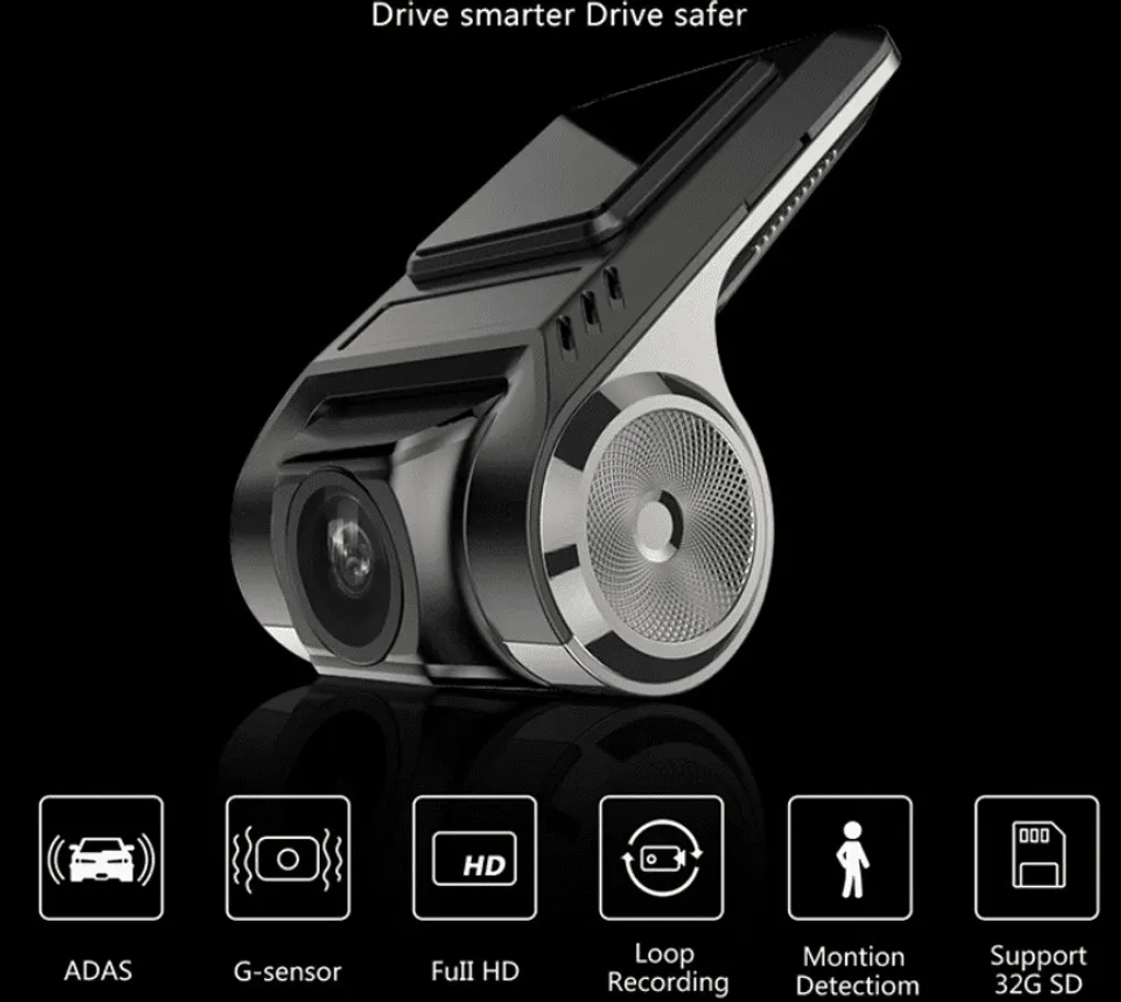 Dashcam USB ADAS pour Autoradio Android - Caméra de Voiture de Route - 5