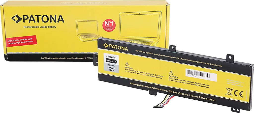 Batteria Compatibile Lenovo Ideapad 310-15IKB L15L2PB4 | Alta Qualità PATONA