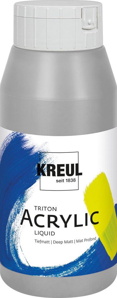 KREUL 17047 KREUL Acrylverf SOLO Goya TRITON, traal grijs, Productafbeelding 