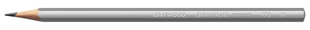 Künstlerischer Graphitstift "Grafwood", H, CARAN D'ACHE 775.261
