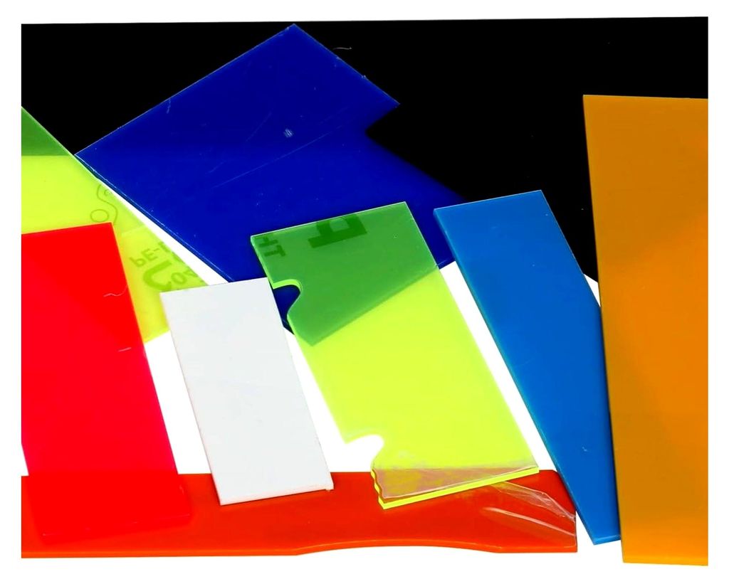 Acrylglas Rester 3mm verschiedene Farben, Pack mit:5Kg