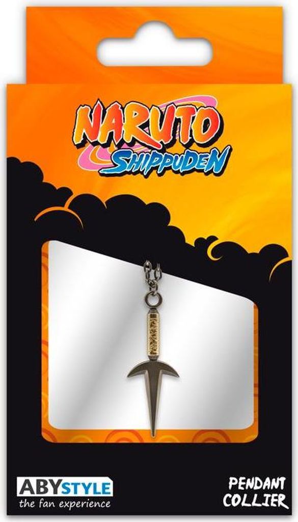 Naruto ketting, uni, Minato's kunai, zilverkleurig, Productafbeelding 