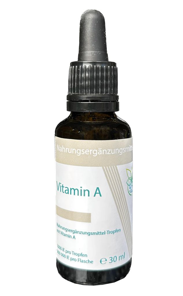 VITARAGNA® Vitamin A Tropfen – 30 ml (960 Tropfen) – Produktbild 