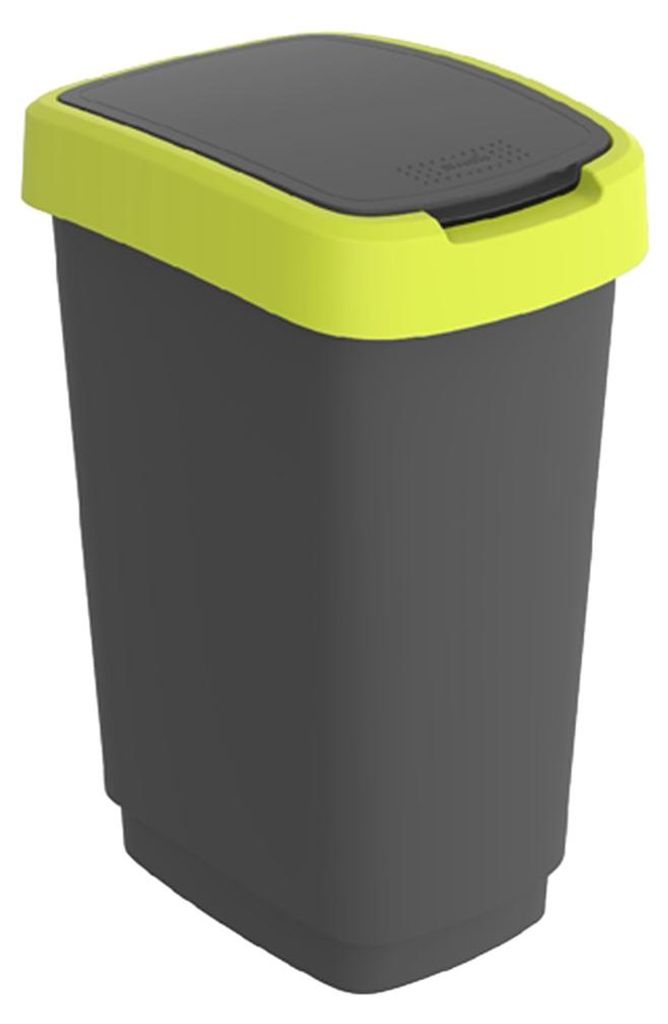 Rotho Abfalleimer 25L Twist - Swingeimer - Mülleimer mit Produktbild 