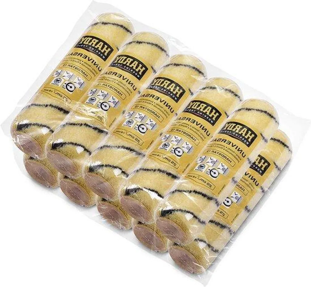 Rouleau piscine anti-goutte 25 cm, lot de 10 pour résine et peinture