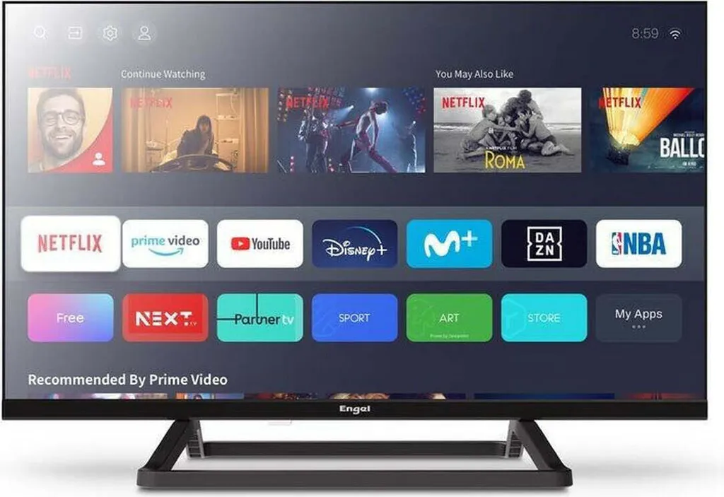 Engel Smart TV LE2485SM HD 24 pouces LED : TV connectée compacte 60cm