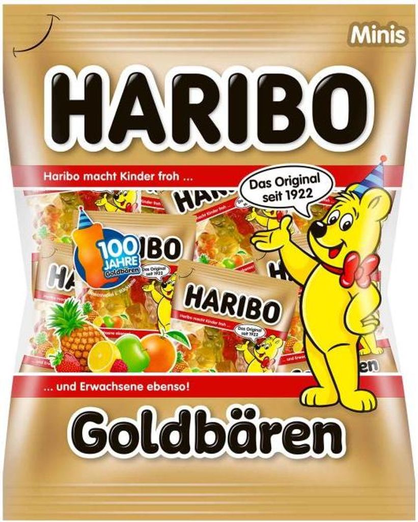 Haribo - Goldbären MINIS 250g Produktbild 