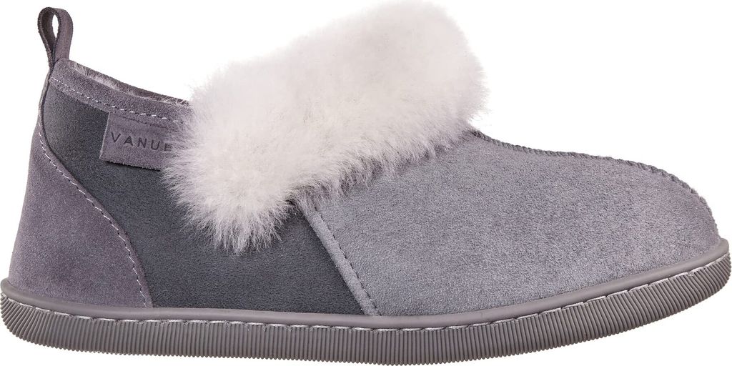 Vanuba Karayaka Lammfell Hausschuhe Damen Schuhe - Badelatschen Damen Hausschuhe - Leder Wolle Pantoffeln Damen - Bequeme Schuhe Damen Lammfell-Hau...