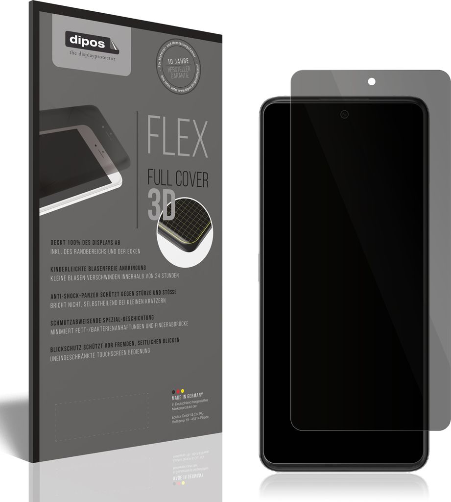 Full Cover Privacy Blickschutzfolie für Omix X600 Folie Anti-Shock