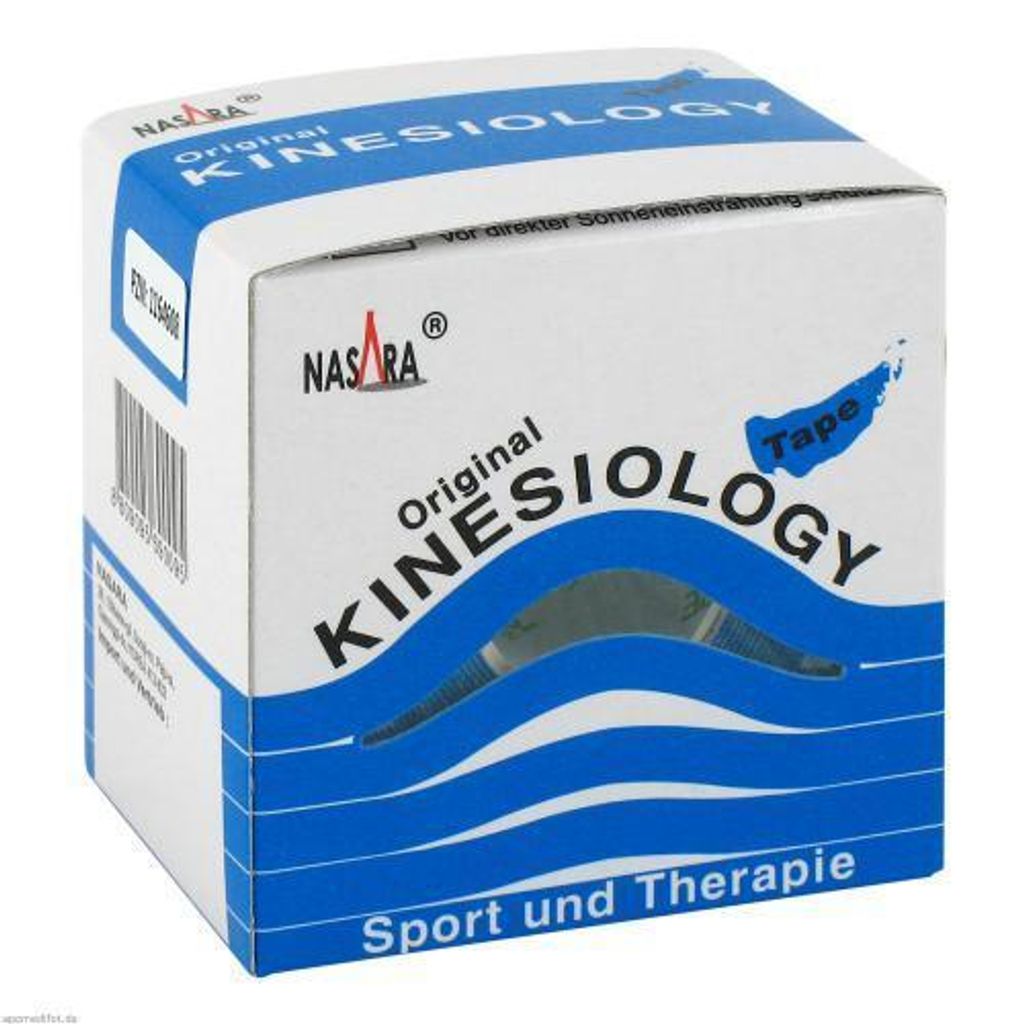 Nasara Kinesiotape 5cmx5m blau, 1 St PFL Obrázok produktu 