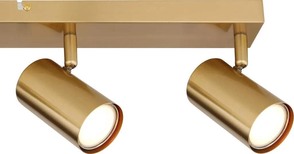 Rampe de Spots Design Doré Brossé Globo Lighting pour un Éclairage Chic - 4