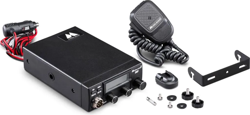 Radio CB Midland 18 boîtier compact avec réduction de bruit active AM FM - 4