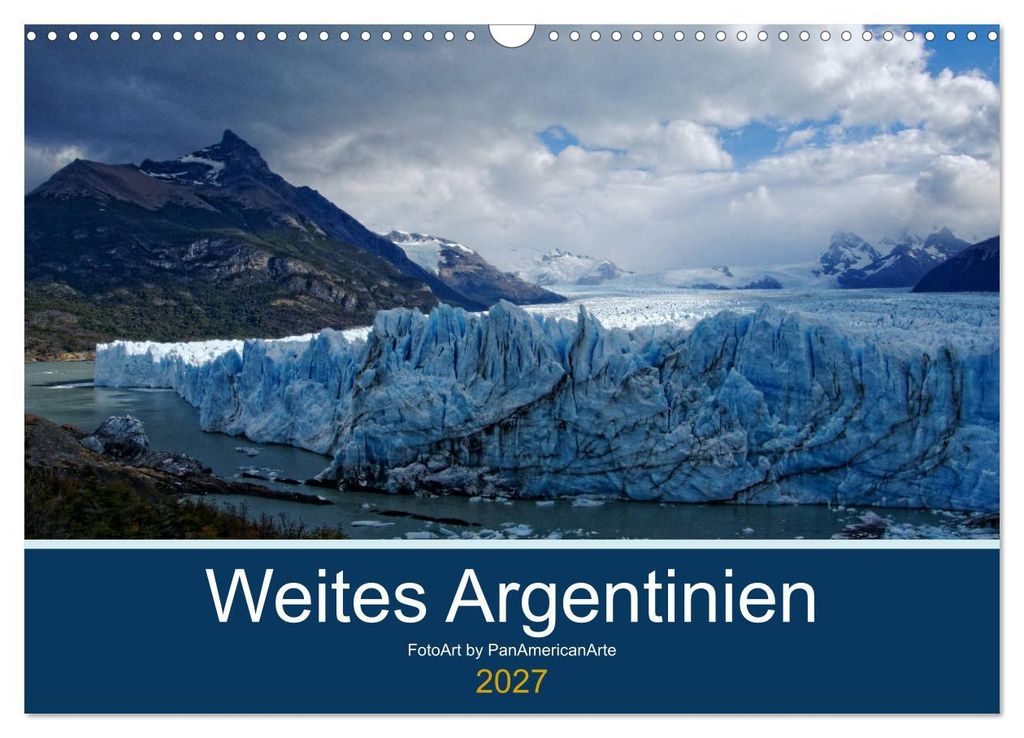 Kalender 2027 · US-Version · Großformatiges Argentinien Produktbild 