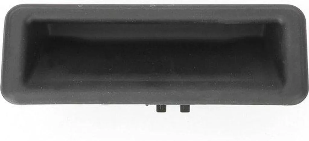 Bouton de coffre robuste noir 51247118158 avec finition haute qualité