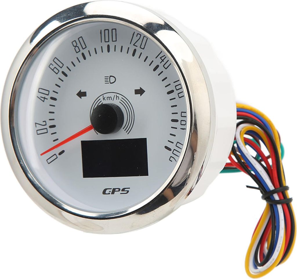 3-in-1-GPS-Drehzahlmesser, 200 km/h, 85 mm, 9-32 V, 7 Produktbild 