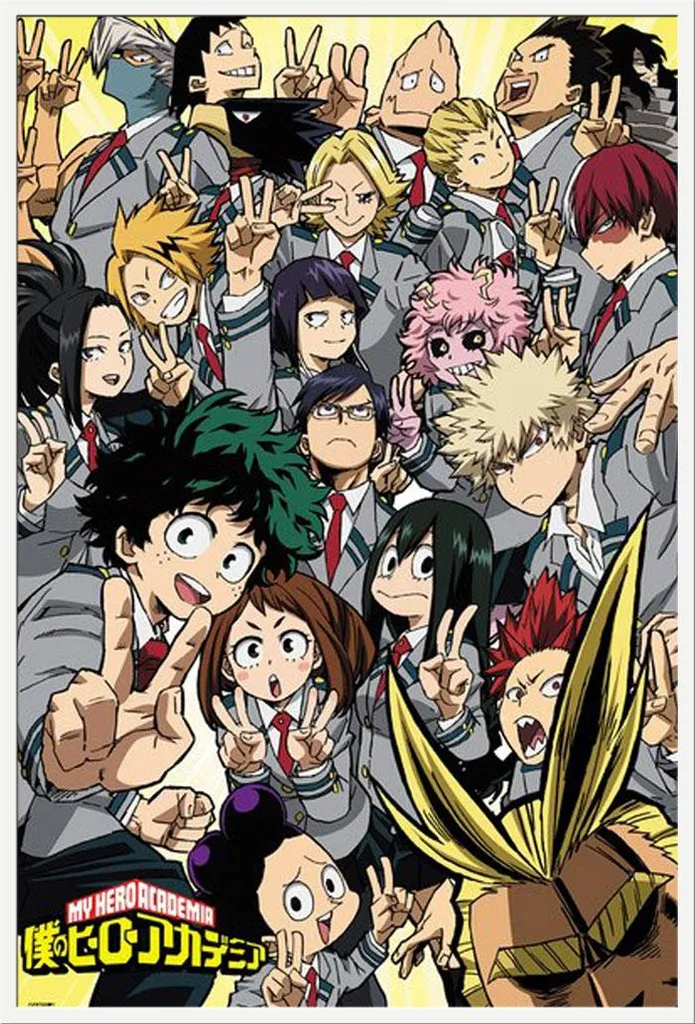 Poster My Hero Academia Encadré sous Verre Acrylique 61x91cm Shinsuke