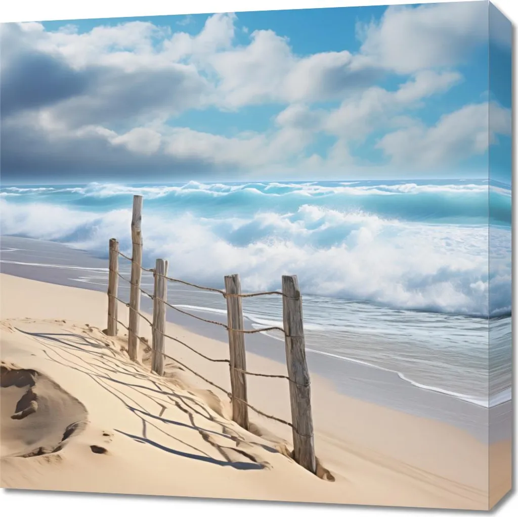 Quadro Zen 60x60 Sussurri dell'oceano | Decorazione Parete Relax