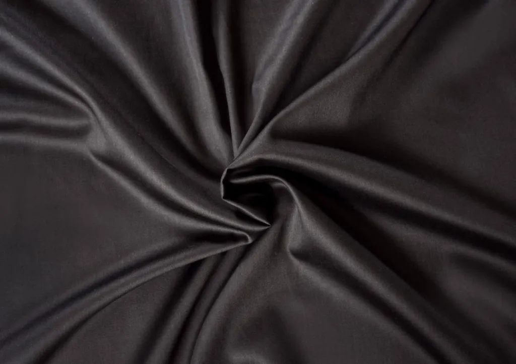 Lenzuolo Nero 120x200 Raso Ultra-Fit - Angoli Elasticizzati